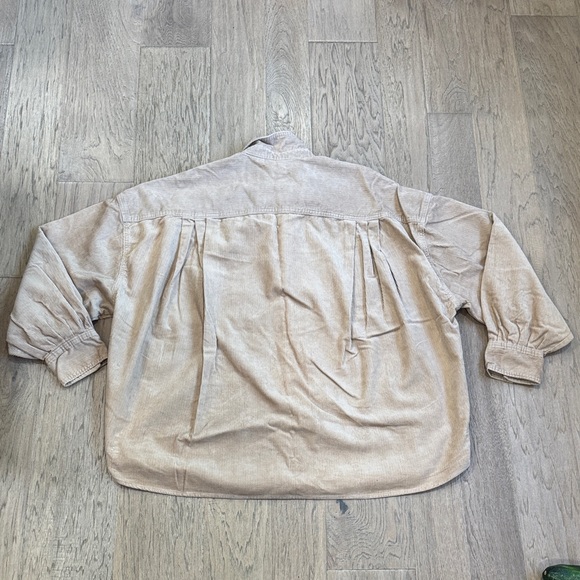 Levi's Women’s Beige Corduroy Shirt Size XL - Picture 11 of 11